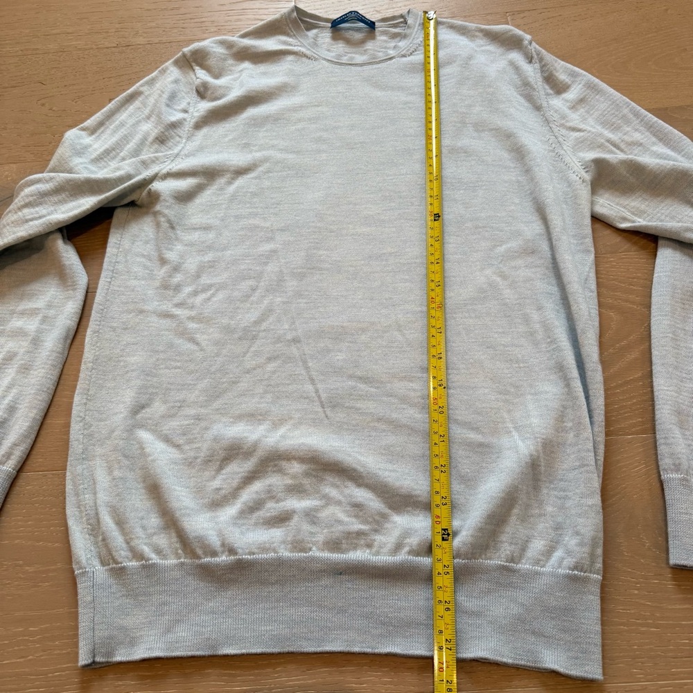 Charles Tyrwhitt Light Blue Crewneck Sweater - Picture 3 of 5